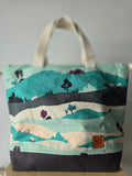 Large Classic Drawstring - Sheep in the Hills