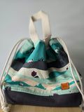 Large Classic Drawstring - Sheep in the Hills