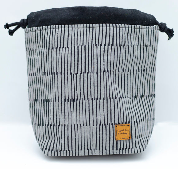 Classic Drawstring Sml - Ash Lines