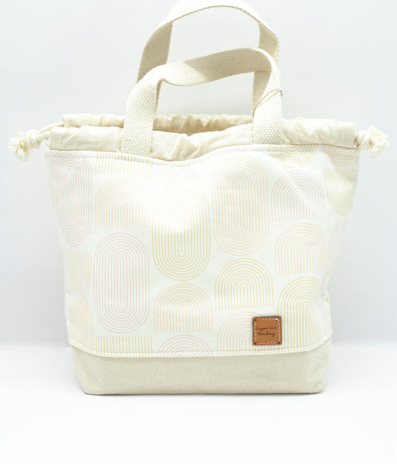 Classic Drawstring Medium - Pastel Pathways