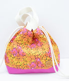 Classic Drawstring Medium - Sunset Bubbles