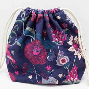 Brilliant Basics Drawstring - Navy Floral