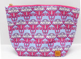 Classic Zipper Bag Medium - Thistle Cats