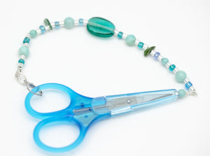 Yarn Scissors With Gemstone Fob