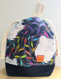 Classic Drawstring- Paw Pals Rainbow Bear