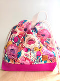 Classic Drawstring - Wild Petal Party