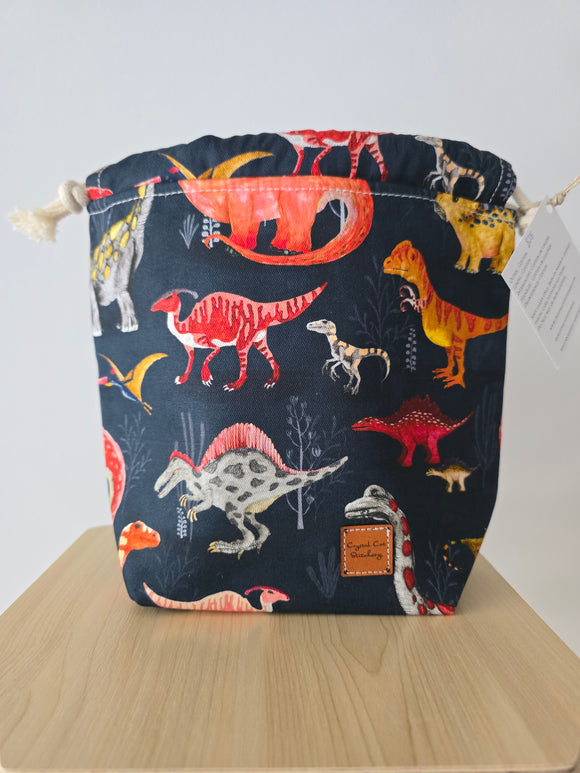 Classic Drawstring Sml - Daring Dinos