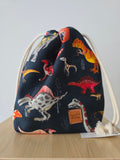 Classic Drawstring Sml - Daring Dinos