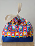 Large Classic Drawstring - Fancy Cats