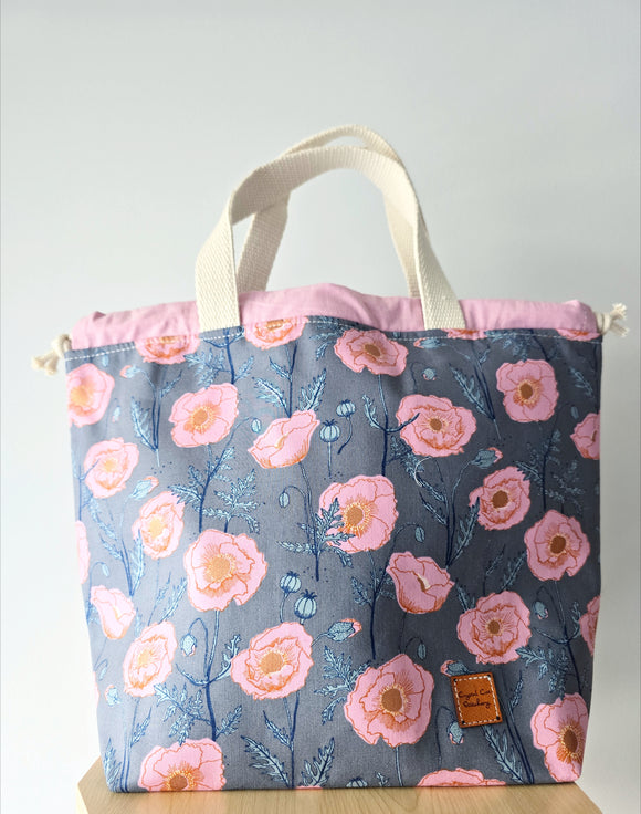 Large Classic Drawstring - Ballerina Blossoms