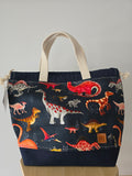 Large Classic Drawstring - Daring Dinos